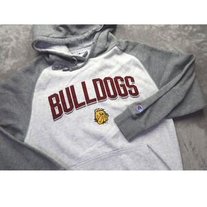 Champion University of Minnesota Duluth Bulldogs Hoodie Sweatshirt Men's Size S